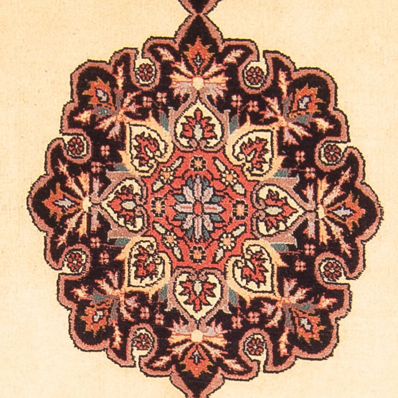 Løber Persisk tæppe - Bijar - Royal - 390 x 90 cm - beige