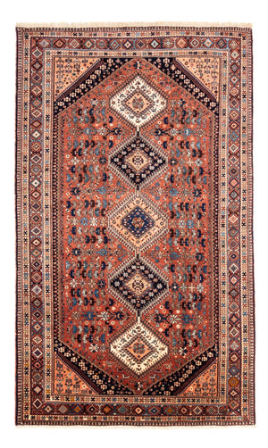Persisk tæppe - Nomadisk - 240 x 153 cm - rød