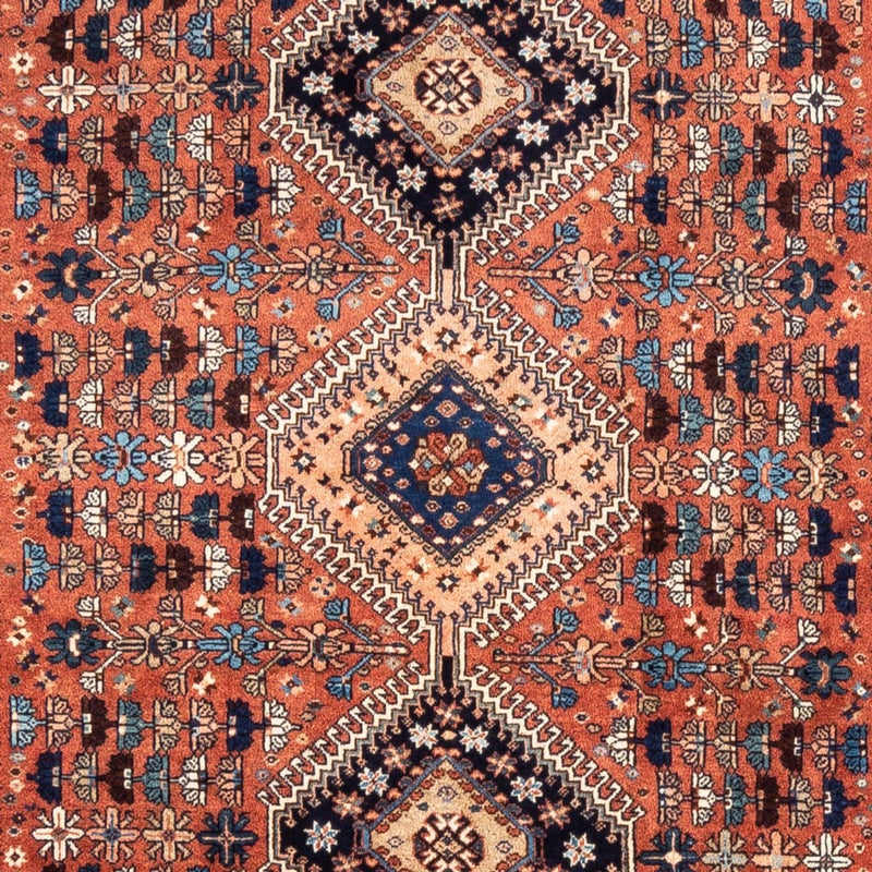 Persisk tæppe - Nomadisk - 240 x 153 cm - rød