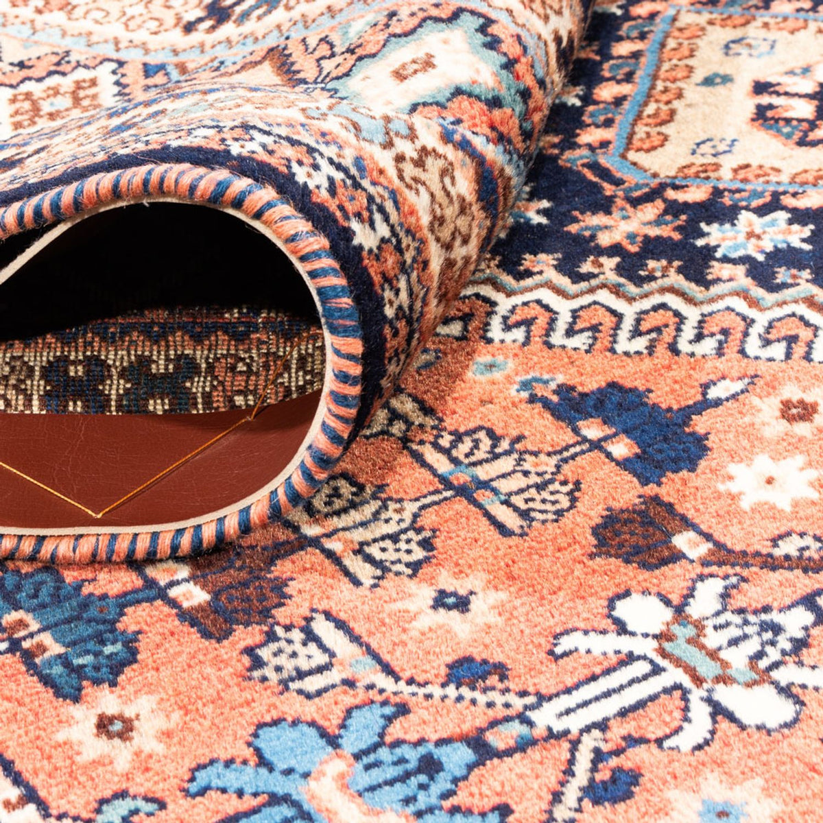 Persisk tæppe - Nomadisk - 240 x 153 cm - rød