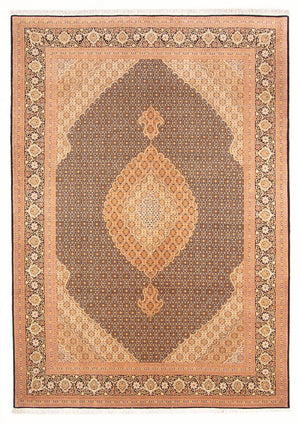 Persisk tæppe - Tabriz - Royal - 300 x 202 cm - mørkeblå