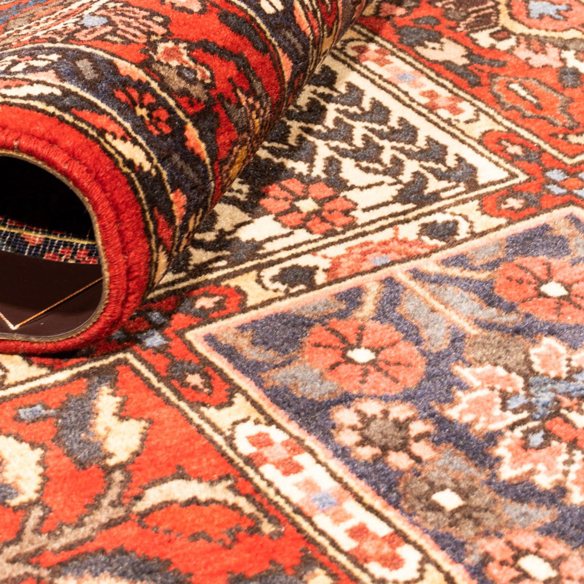 Persisk tæppe - Nomadisk - 243 x 150 cm - flerfarvet