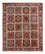 Persisk tæppe - Nomadisk - 238 x 200 cm - mørkerød