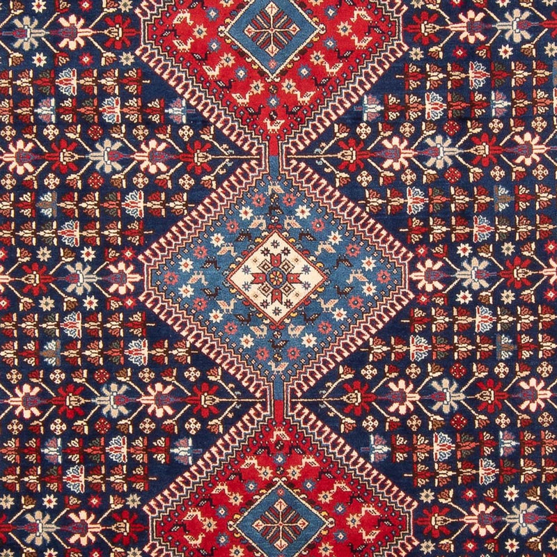 Persisk tæppe - Nomadisk - 300 x 204 cm - mørkeblå