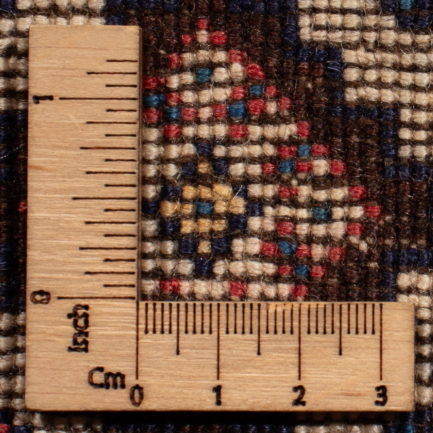 Persisk tæppe - Nomadisk - 300 x 204 cm - mørkeblå