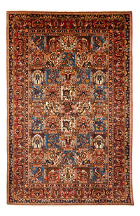 Persisk tæppe - Nomadisk - 303 x 202 cm - bordeaux rød