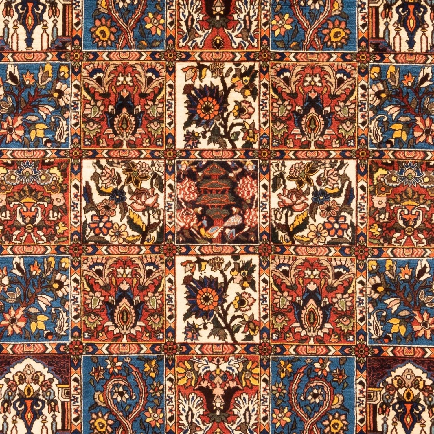 Persisk tæppe - Nomadisk - 303 x 202 cm - bordeaux rød