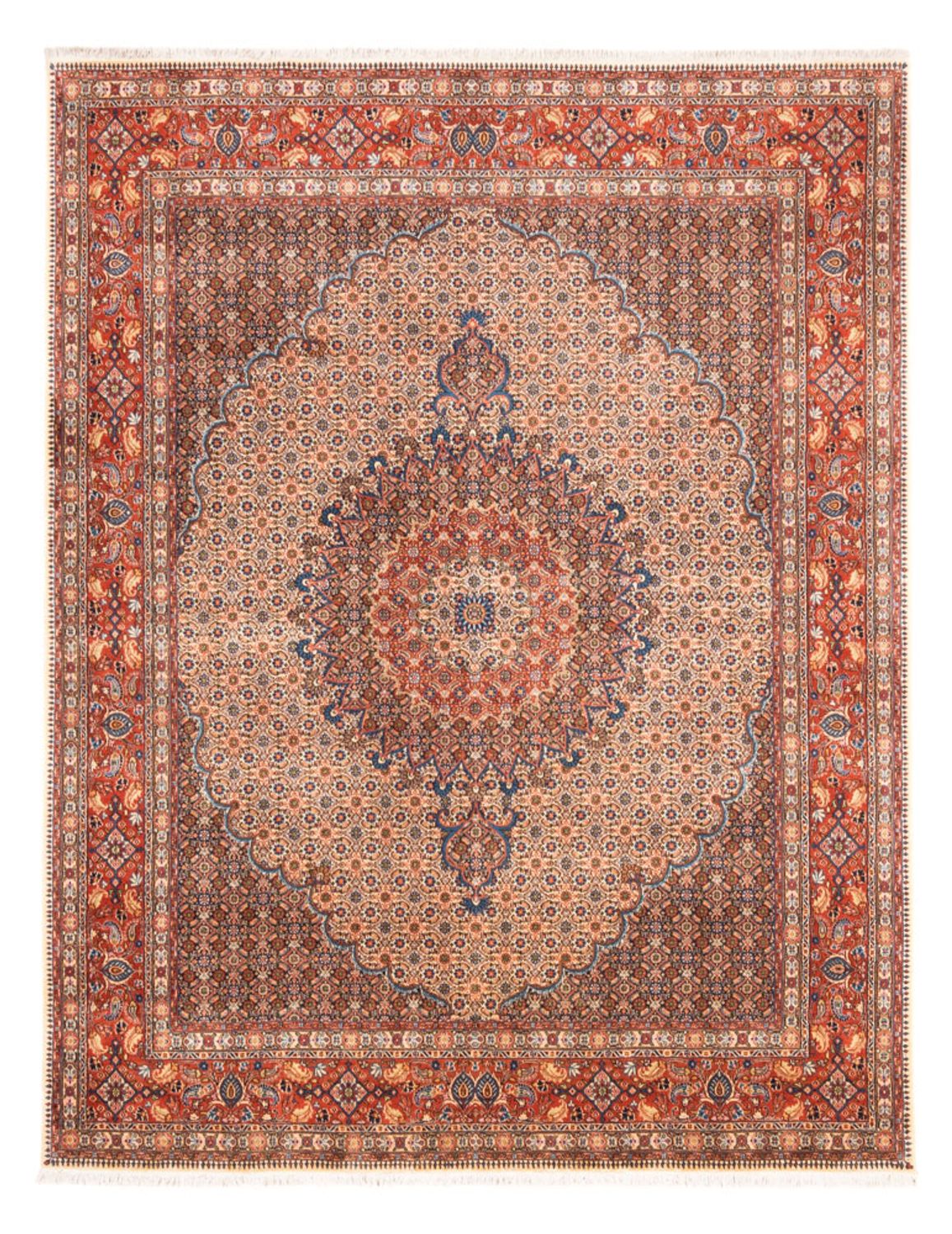 Persisk tæppe - Classic - 244 x 194 cm - mørk beige