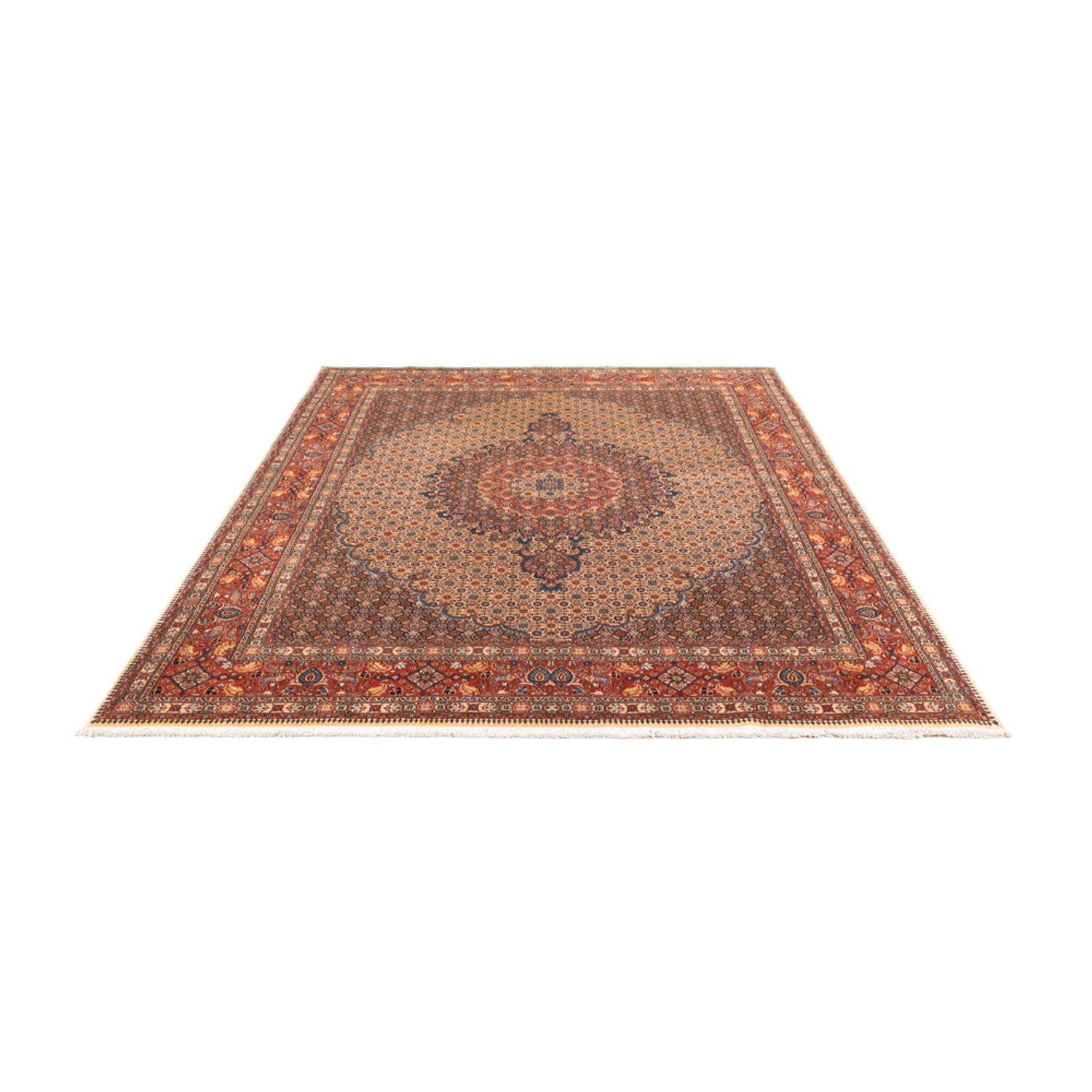 Persisk tæppe - Classic - 244 x 194 cm - mørk beige