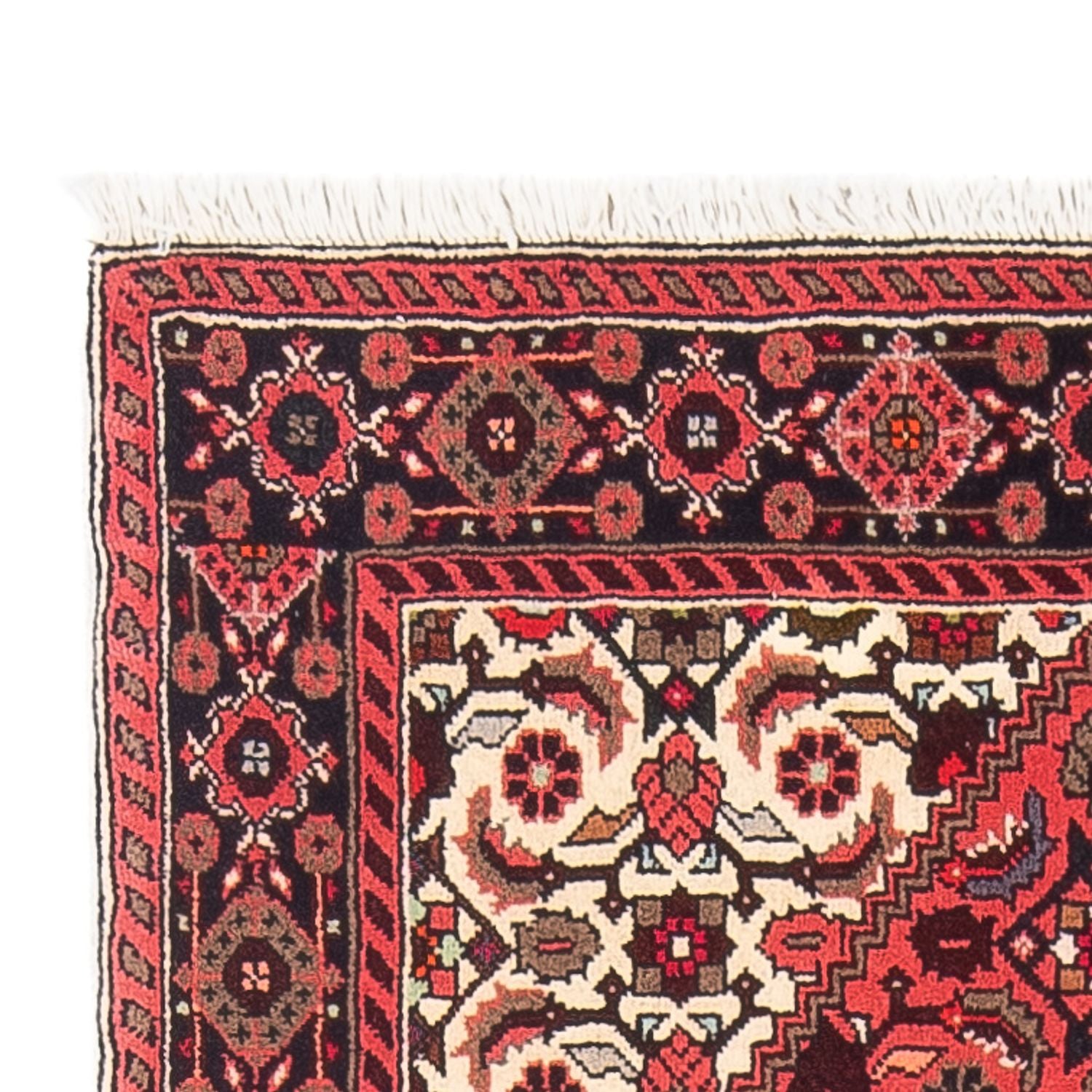 Persisk tæppe - Nomadisk - 122 x 83 cm - rød