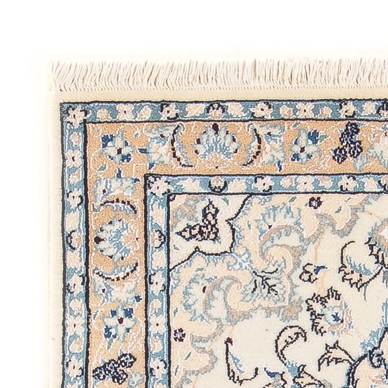 Persisk tæppe - Nain - Premium - 108 x 66 cm - creme