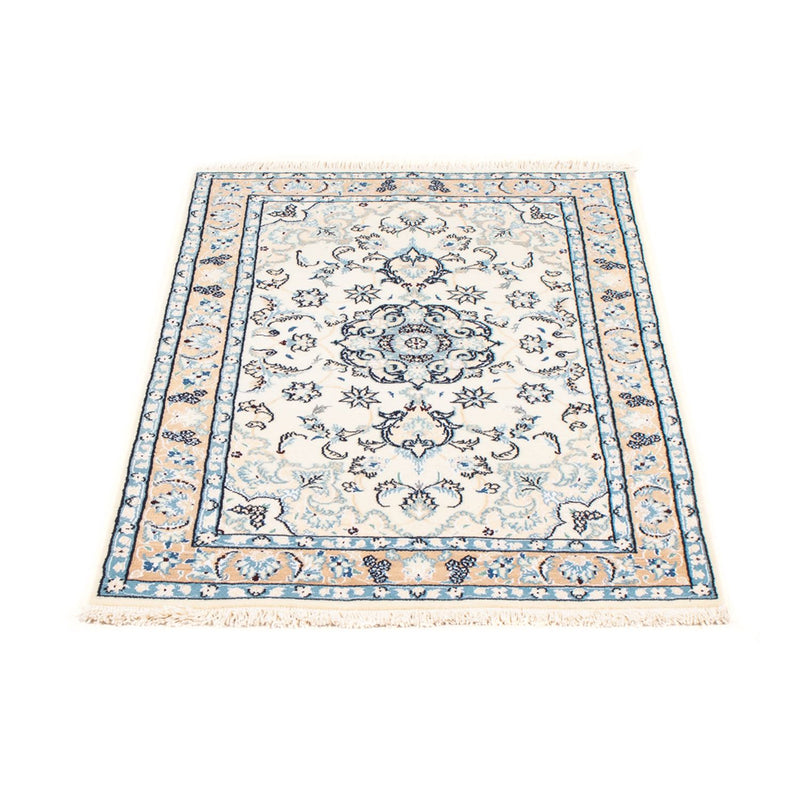 Persisk tæppe - Nain - Premium - 108 x 66 cm - creme