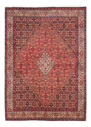 Persisk tæppe - Bijar - Royal - 232 x 171 cm - rød
