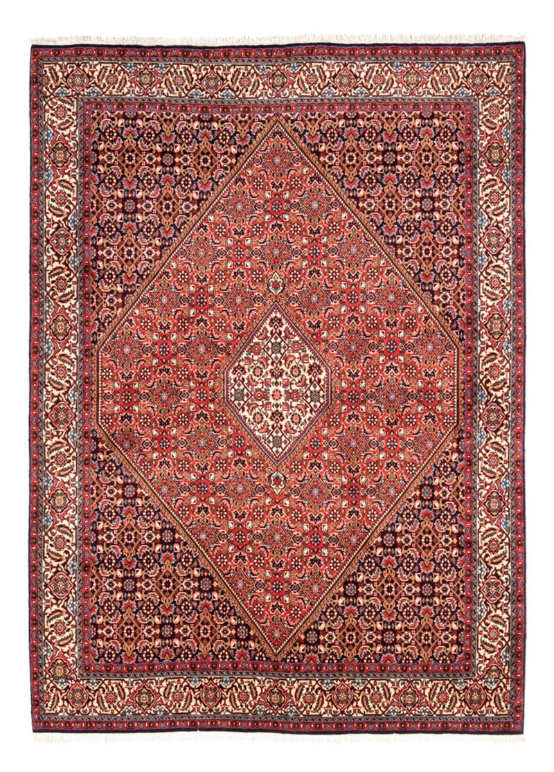 Persisk tæppe - Bijar - Royal - 232 x 171 cm - rød