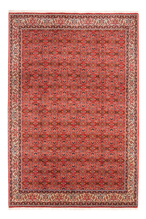 Persisk tæppe - Bijar - Royal - 242 x 168 cm - rød