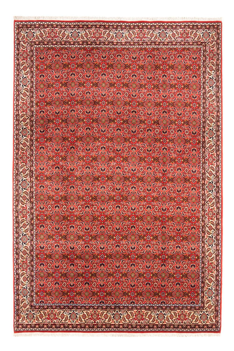 Persisk tæppe - Bijar - Royal - 242 x 168 cm - rød