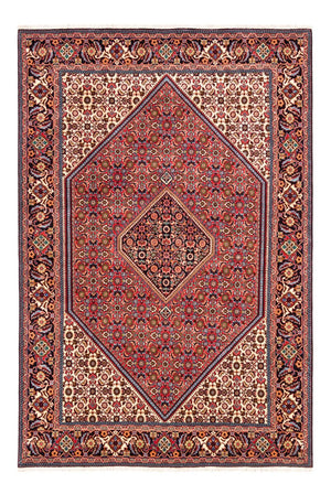 Persisk tæppe - Bijar - Royal - 247 x 171 cm - rød