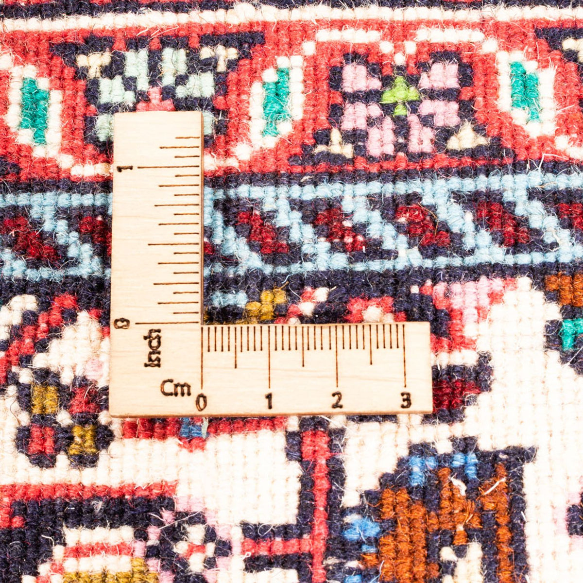 Persisk tæppe - Bijar - Royal - 247 x 171 cm - rød