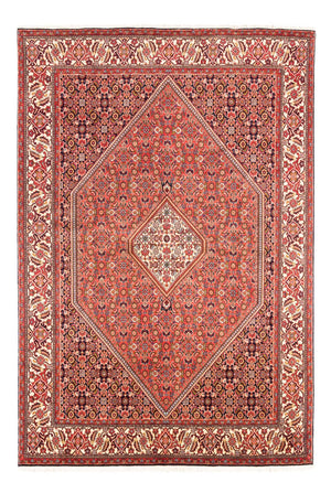 Persisk tæppe - Bijar - Royal - 244 x 168 cm - rød
