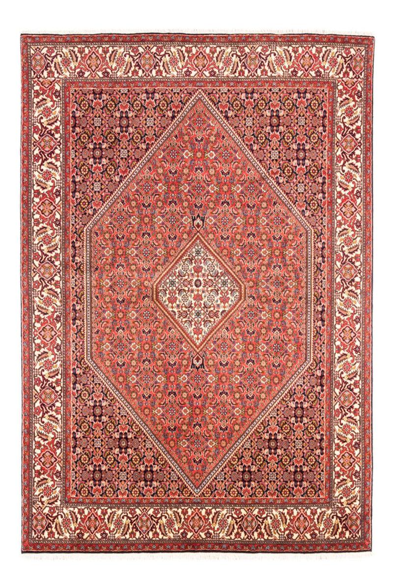 Persisk tæppe - Bijar - Royal - 244 x 168 cm - rød