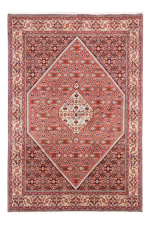 Persisk tæppe - Bijar - Royal - 240 x 168 cm - rød