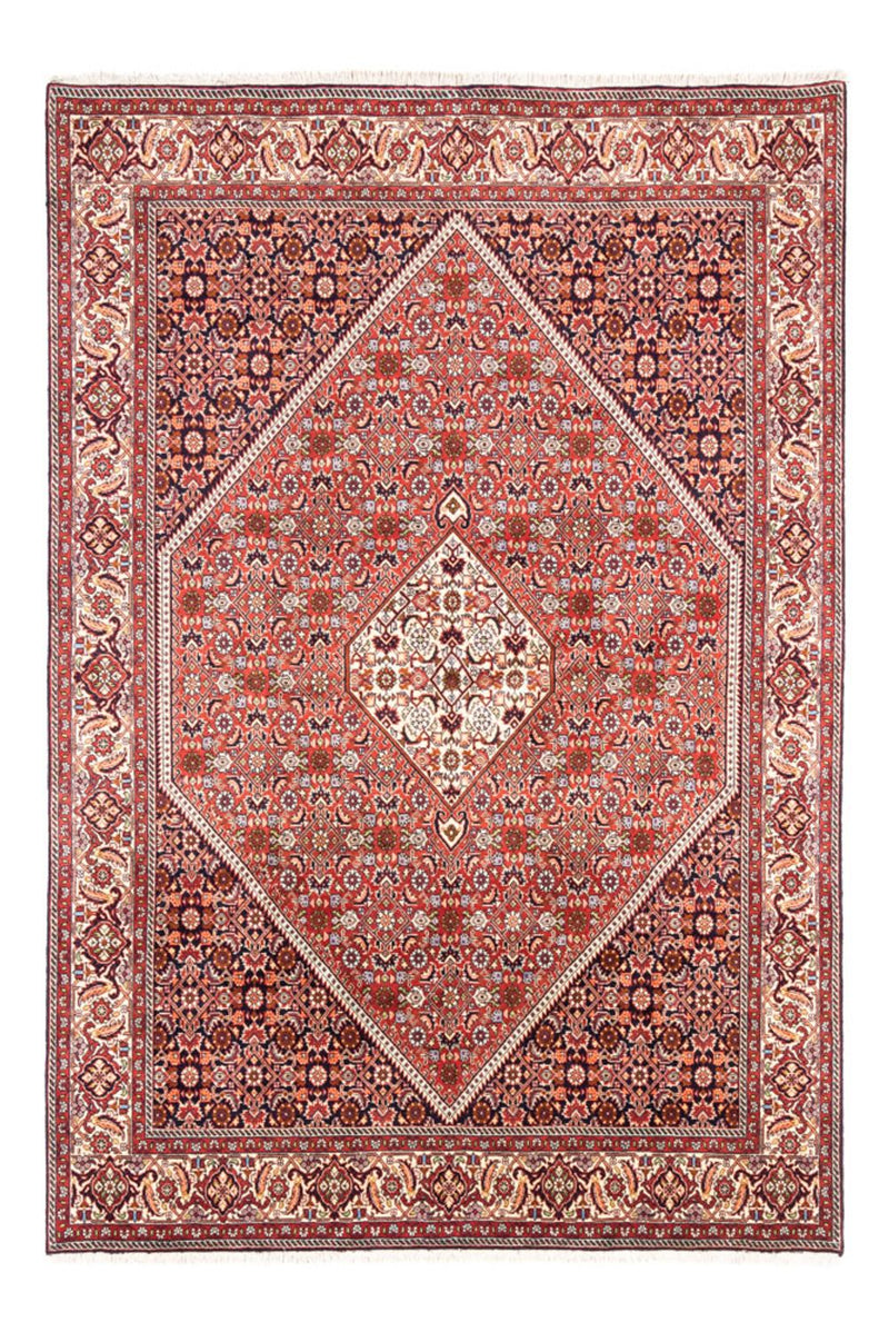 Persisk tæppe - Bijar - Royal - 240 x 168 cm - rød