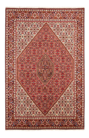 Persisk tæppe - Bijar - Royal - 247 x 172 cm - rød