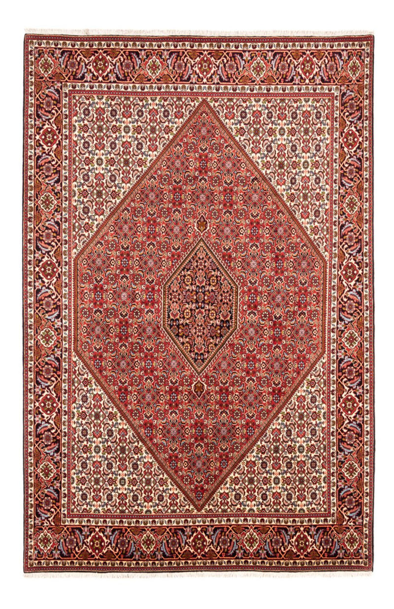 Persisk tæppe - Bijar - Royal - 247 x 172 cm - rød