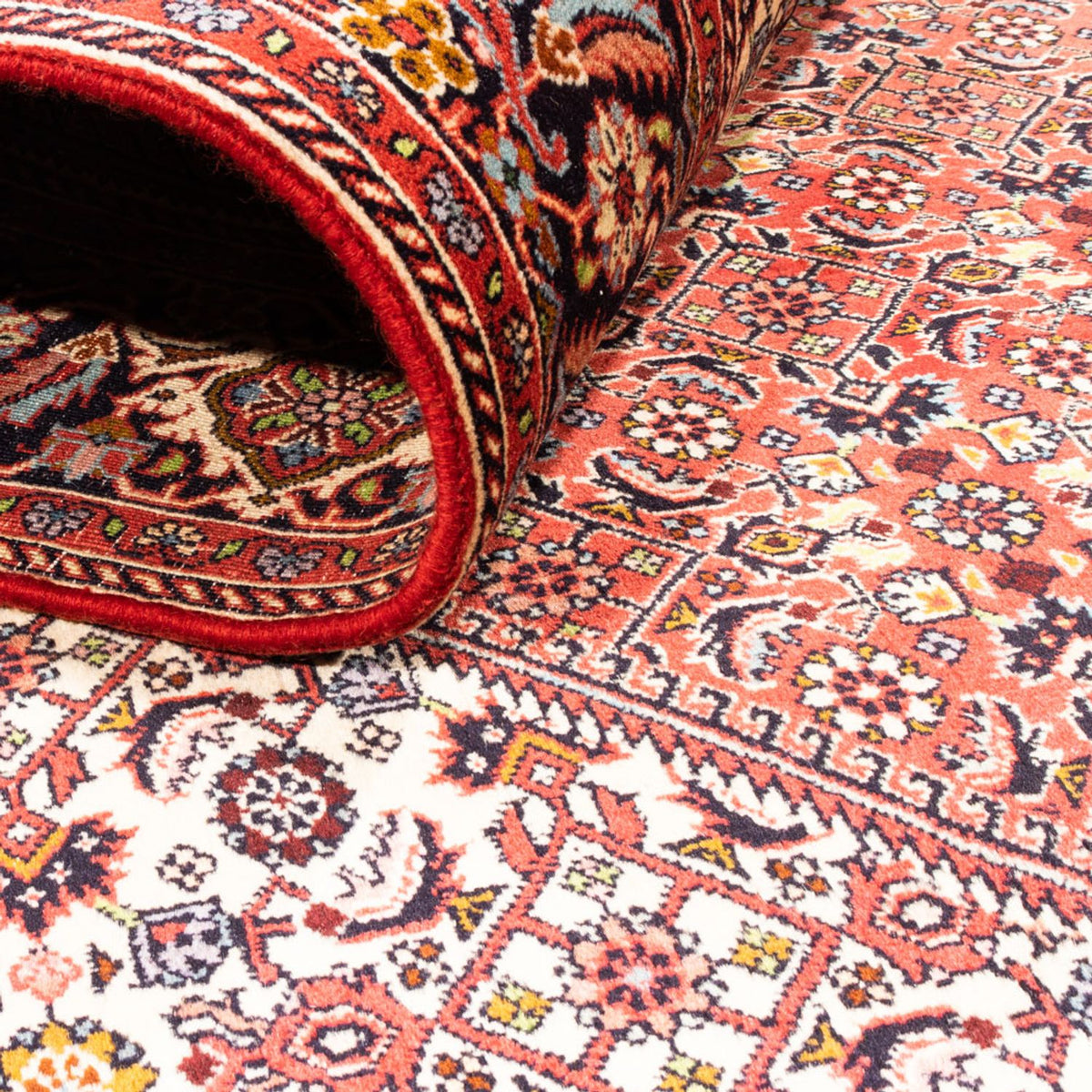 Persisk tæppe - Bijar - Royal - 246 x 171 cm - rød