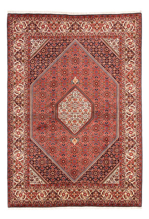 Persisk tæppe - Bijar - Royal - 240 x 173 cm - rød