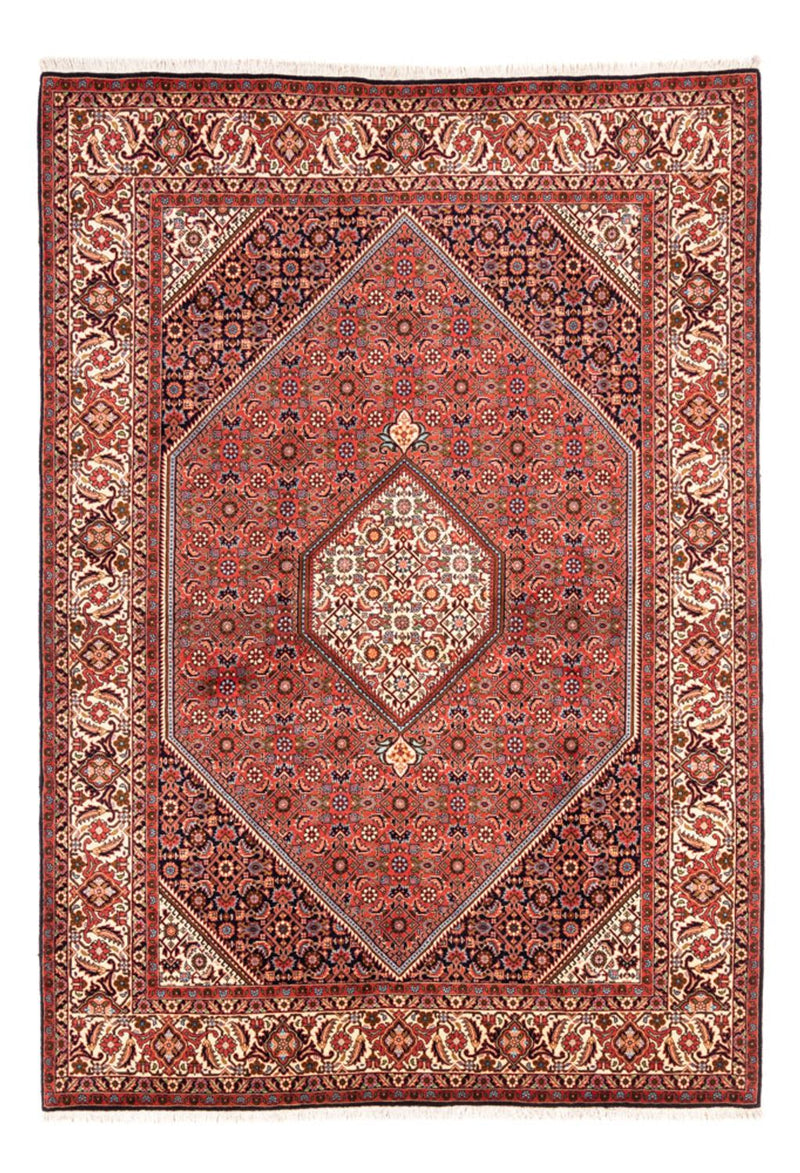 Persisk tæppe - Bijar - Royal - 240 x 173 cm - rød