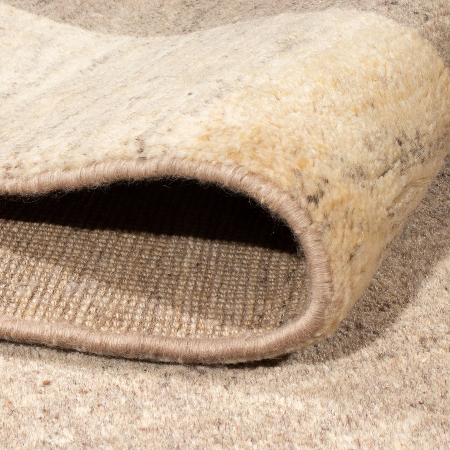 Gabbeh-tæppe - Persisk - 257 x 182 cm - natur