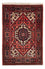 Persisk tæppe - Nomadisk - 89 x 59 cm - rød