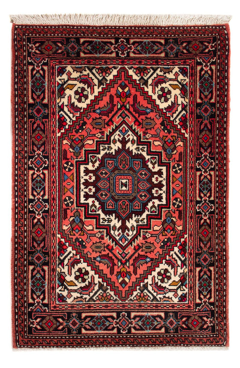 Persisk tæppe - Nomadisk - 89 x 59 cm - rød