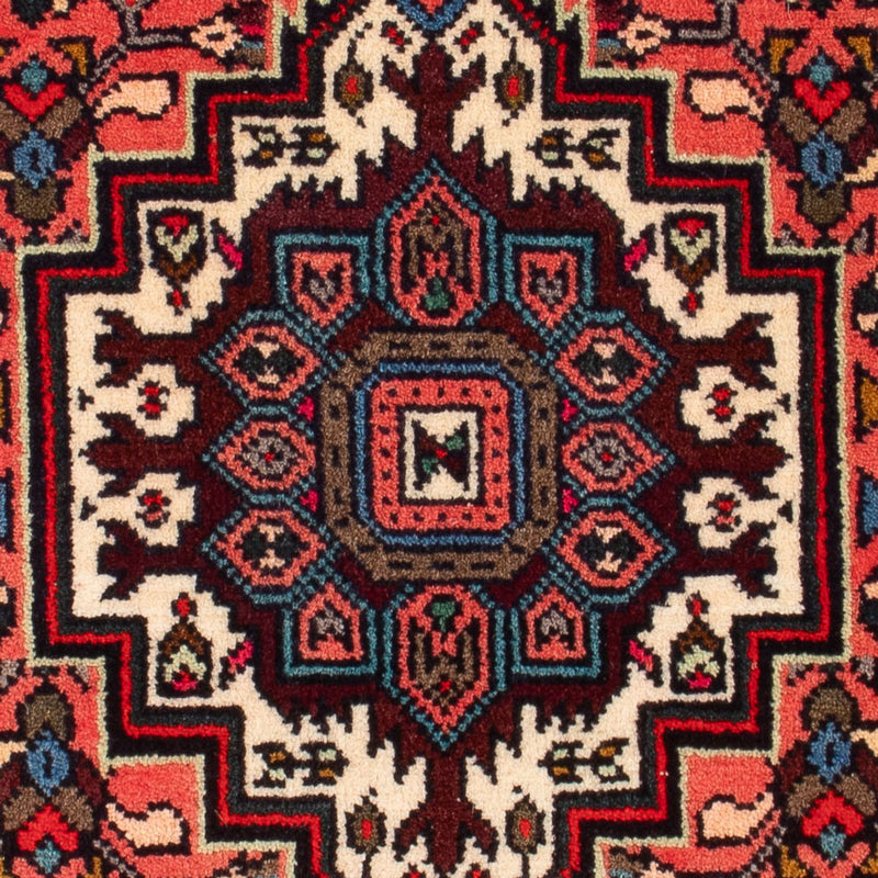Persisk tæppe - Nomadisk - 89 x 59 cm - rød