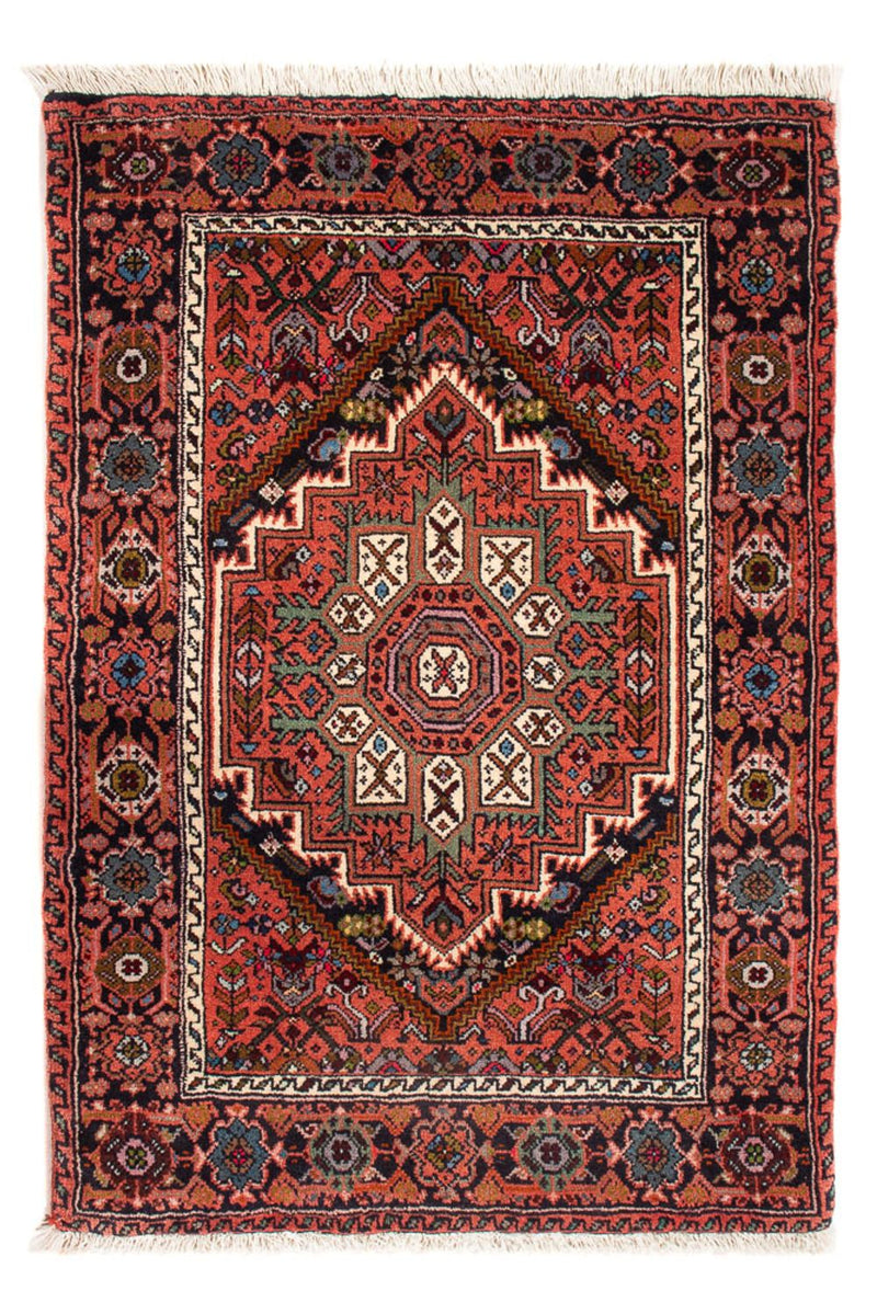 Persisk tæppe - Nomadisk - 92 x 58 cm - rød