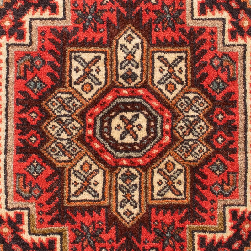 Persisk tæppe - Nomadisk - 99 x 60 cm - rød