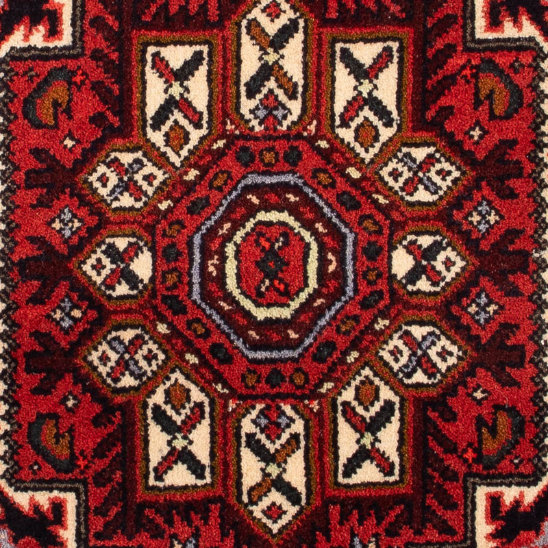 Persisk tæppe - Nomadisk - 95 x 60 cm - rød