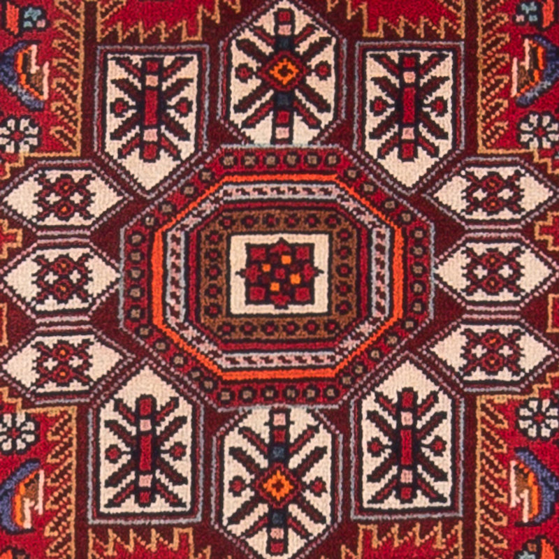 Persisk tæppe - Nomadisk - 100 x 60 cm - rød