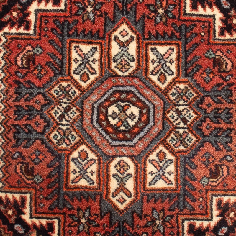 Persisk tæppe - Nomadisk - 72 x 52 cm - rød