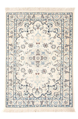 Persisk tæppe - Nain - Premium - 101 x 67 cm - creme