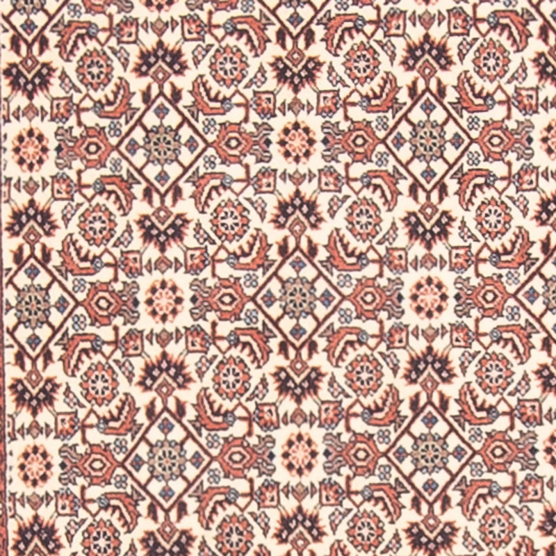 Løber Persisk tæppe - Bijar - 398 x 85 cm - beige