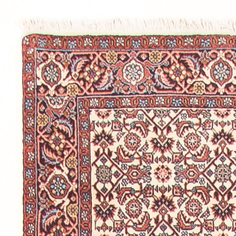 Løber Persisk tæppe - Bijar - 398 x 85 cm - beige