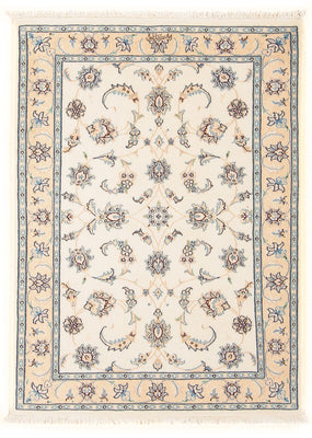 Persisk tæppe - Nain - Premium - 115 x 74 cm - creme