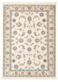 Persisk tæppe - Nain - Premium - 115 x 74 cm - creme