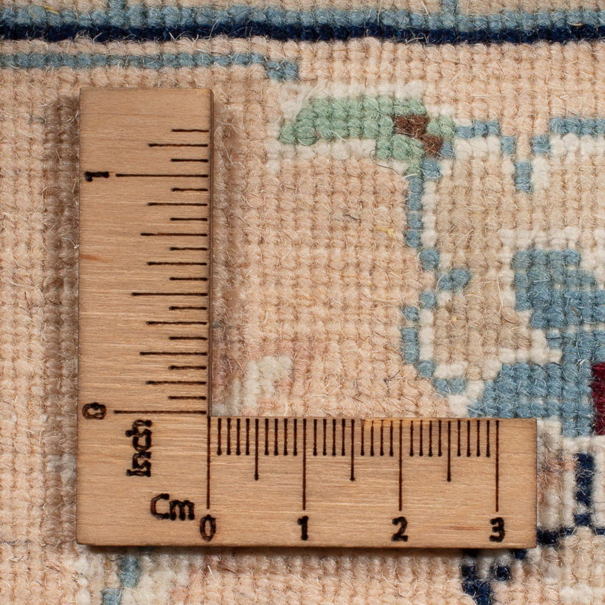 Persisk tæppe - Nain - Premium - 115 x 74 cm - creme