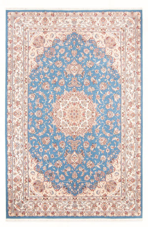 Persisk tæppe - Tabriz - Royal - 298 x 197 cm - lyseblå