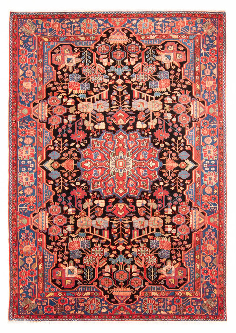 Persisk tæppe - Nomadisk - 291 x 200 cm - mørkeblå