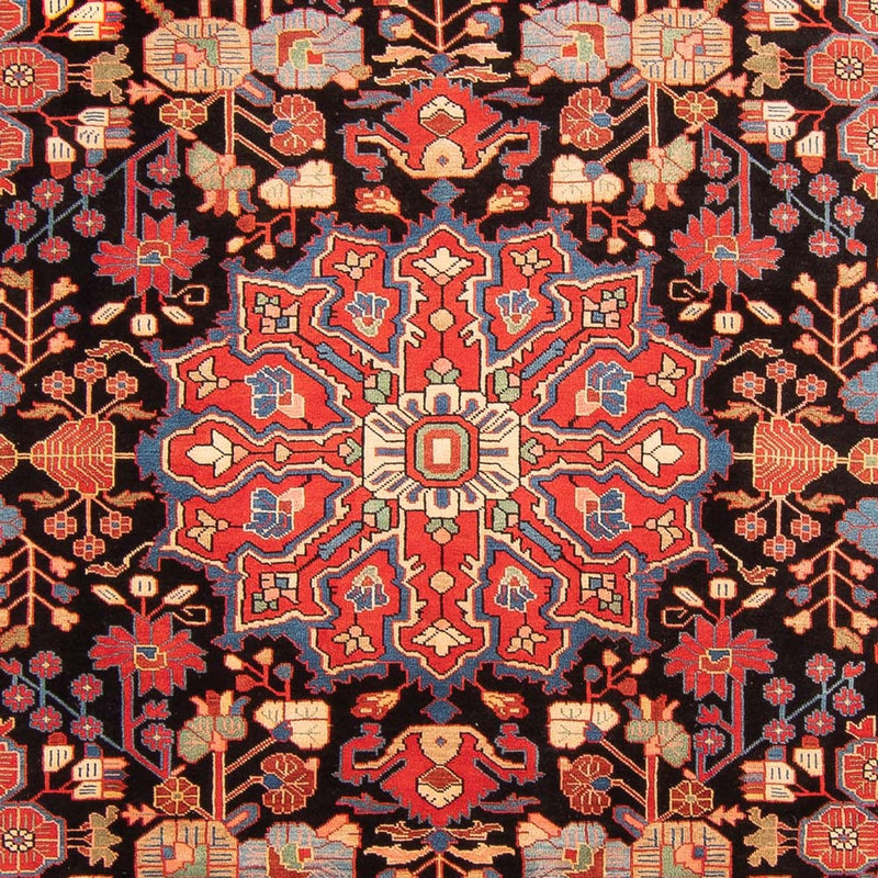 Persisk tæppe - Nomadisk - 291 x 200 cm - mørkeblå