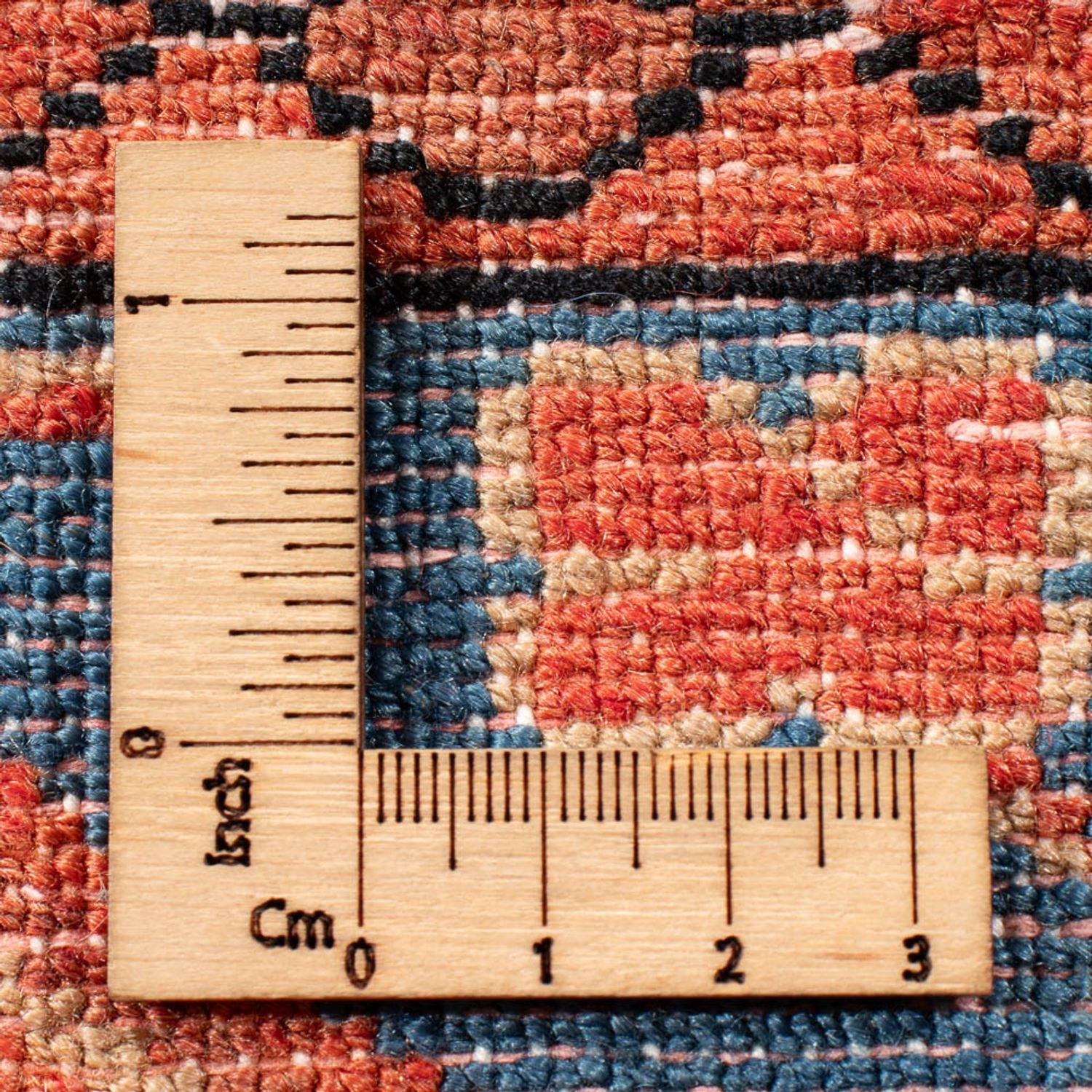Persisk tæppe - Nomadisk - 291 x 200 cm - mørkeblå